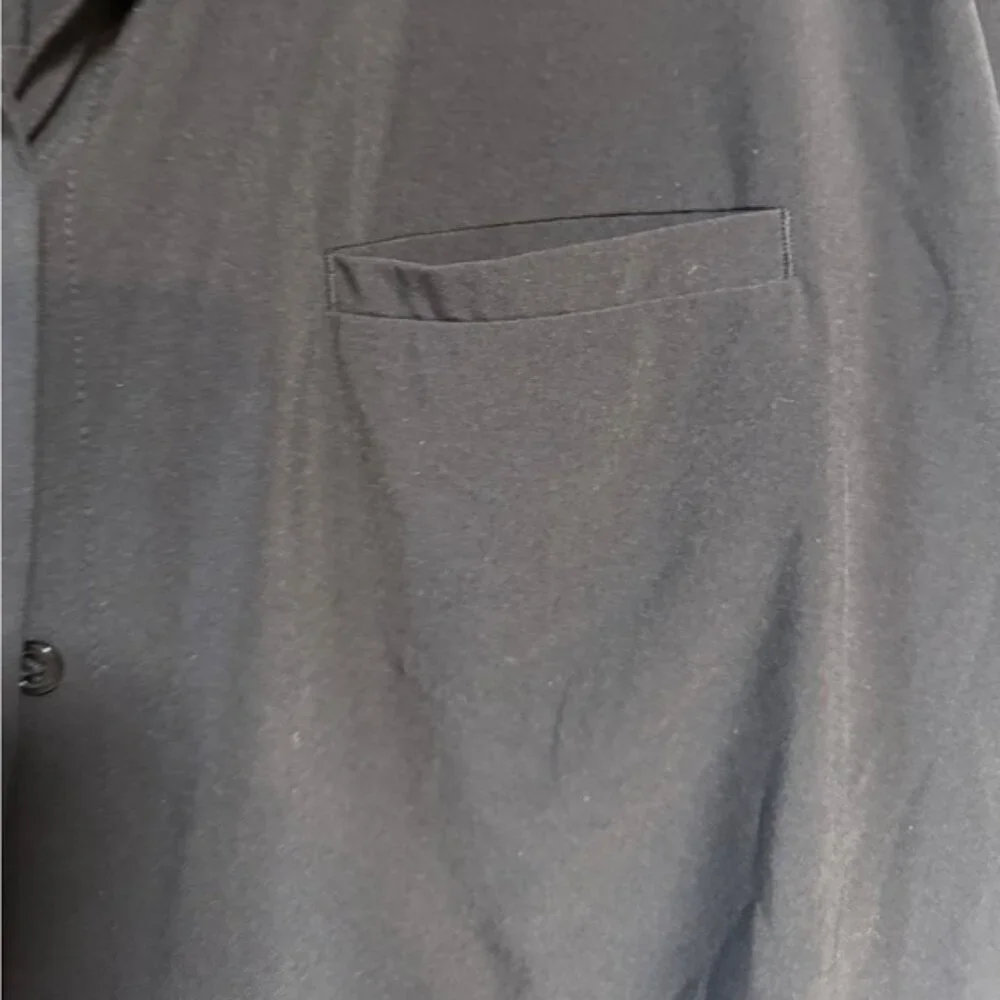 Athleta Women’s Oversized Button-Up Shirt Black Size 3X - Picture 4 of 8
